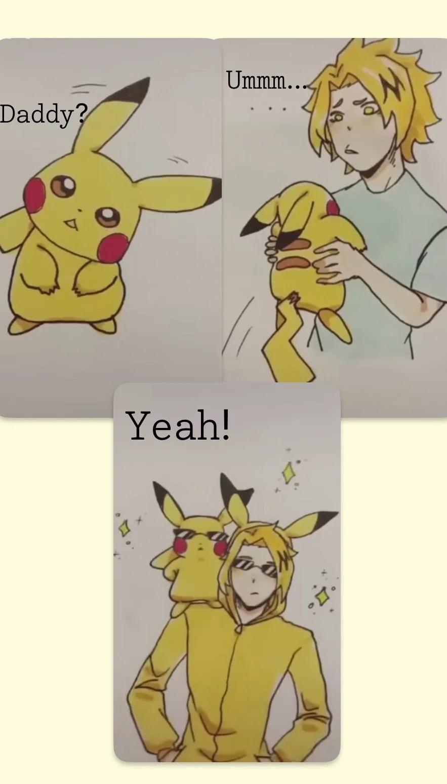 Museland-Pikachew’s Daddy? 😂 -humor-MHA