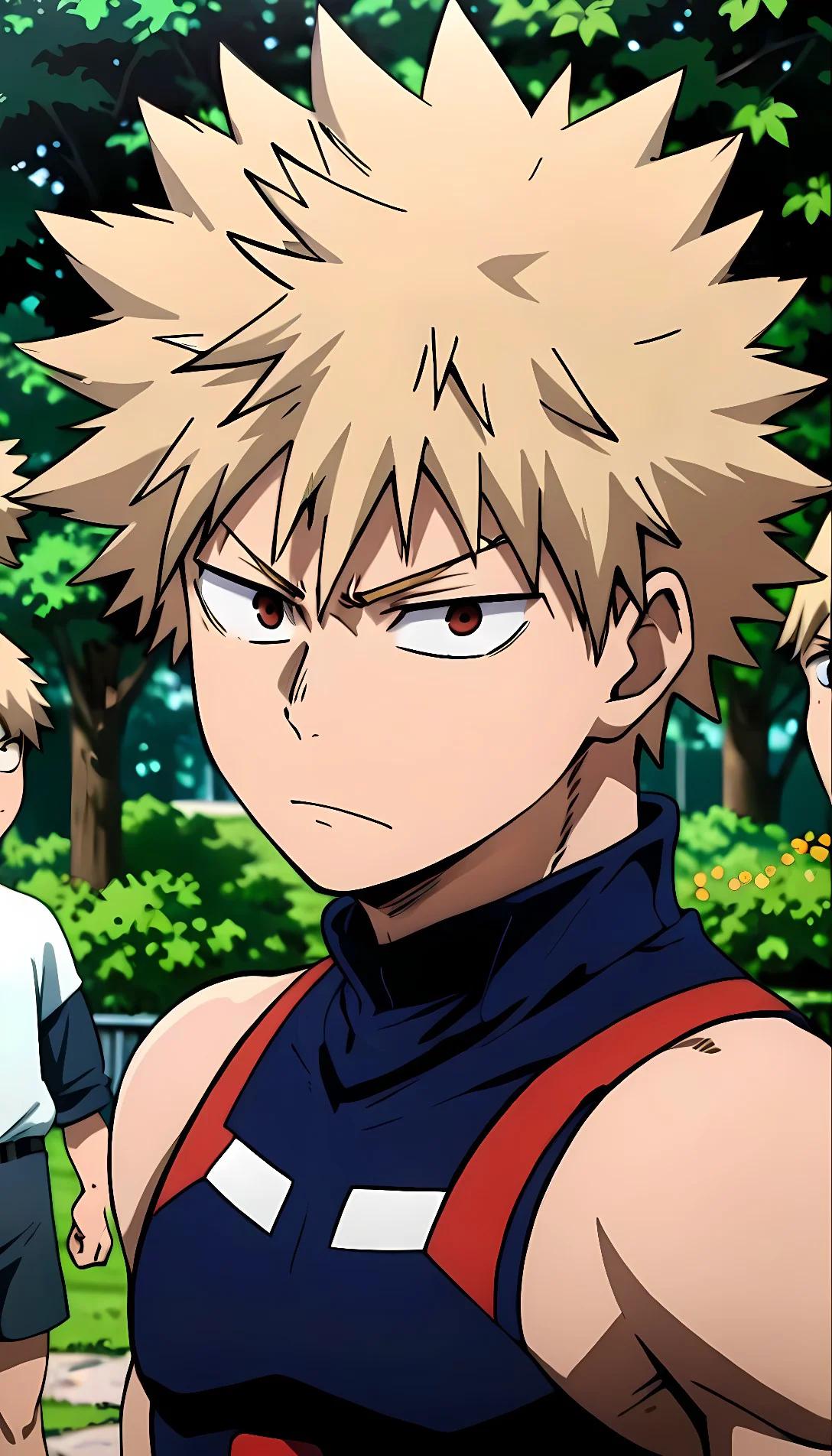 Chat with AI character: bakugo