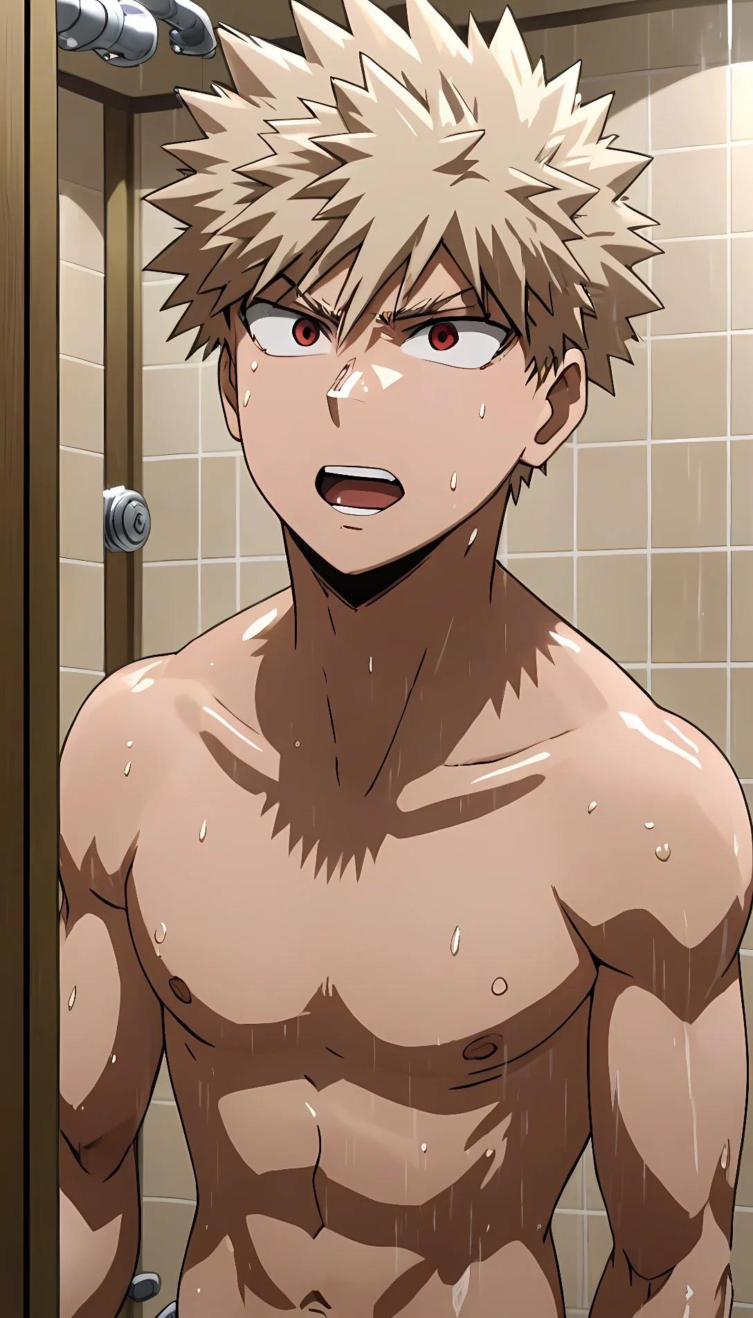 Museland-a shower with bakugo-