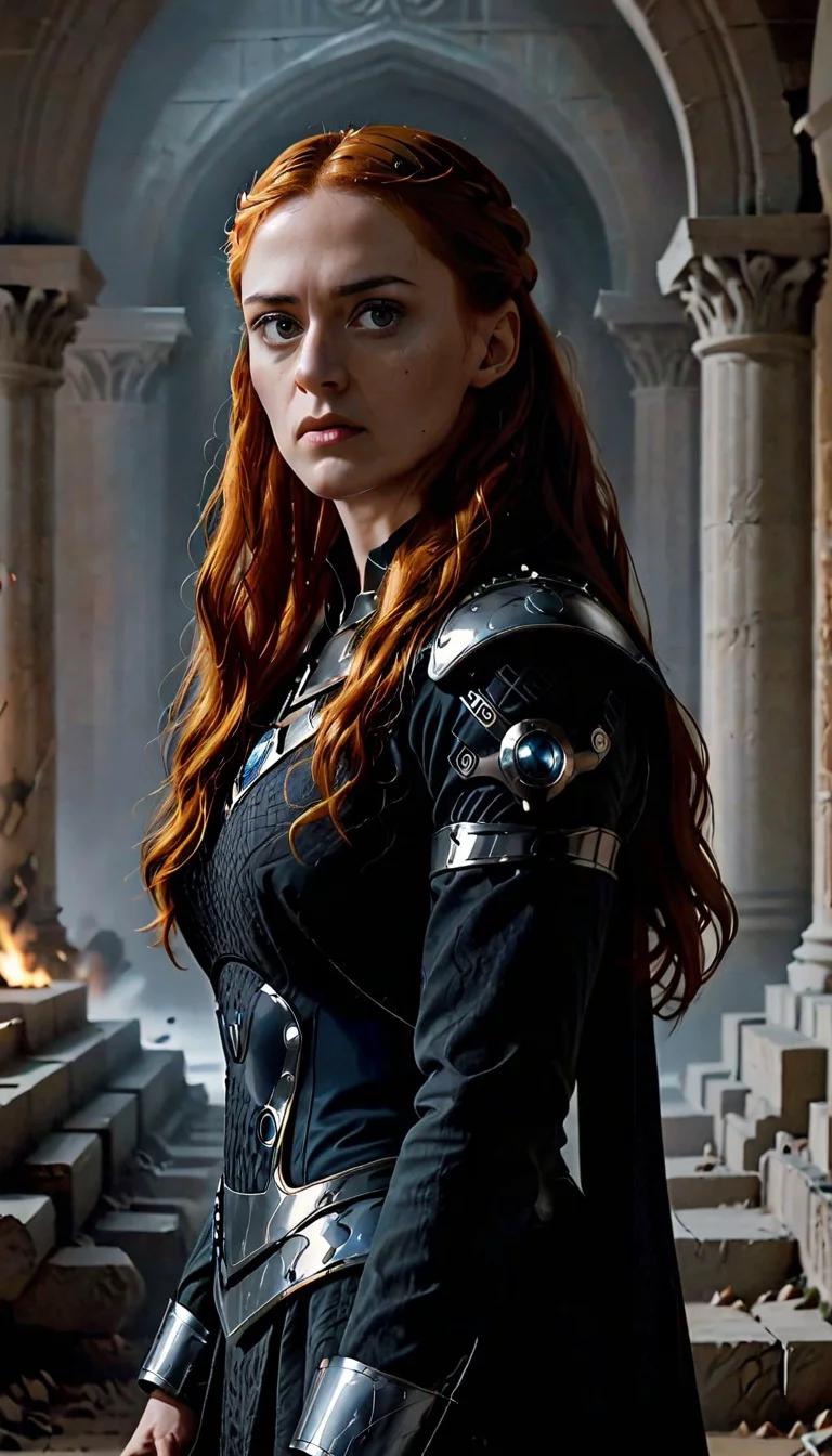 Museland-Game Of Thrones Sophie Turner-UnlikelyAllies-GameOfThrones