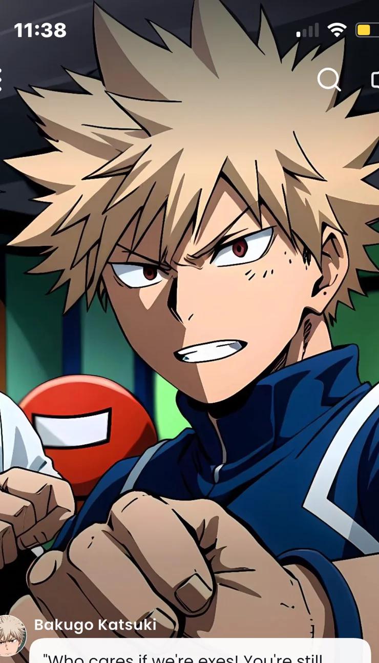 Museland-kissing Bakugo -