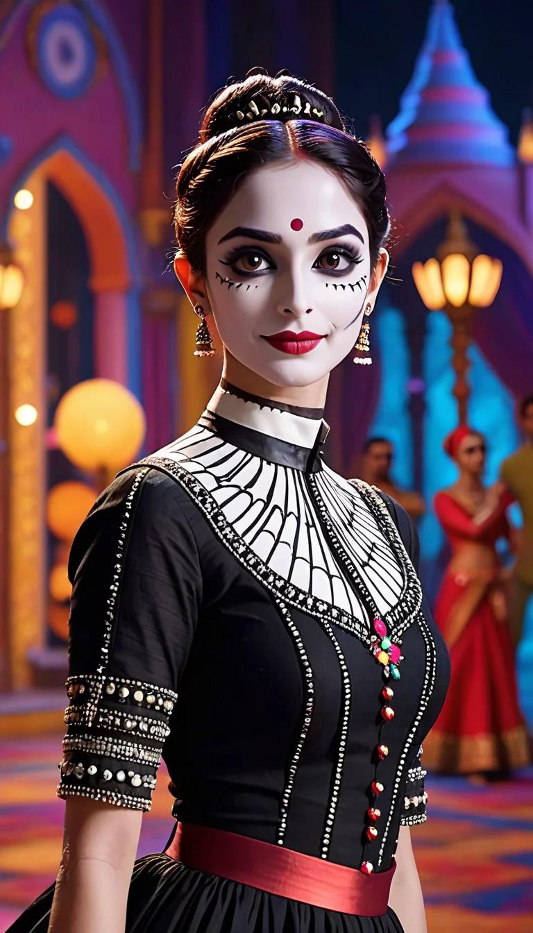 Museland-Jack Skellington Makeup-FishOutOfWater-TheBachelorIndia