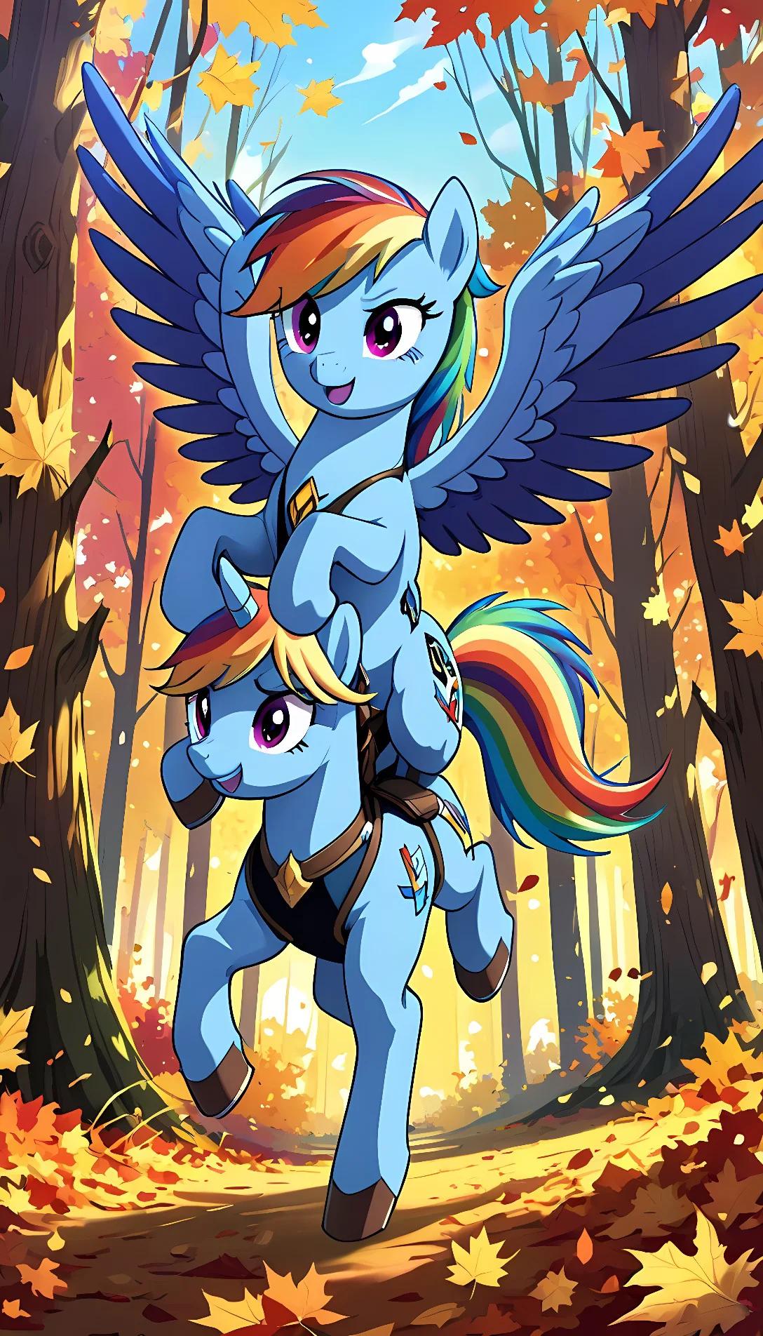 Chat with AI character: Rainbow Dash