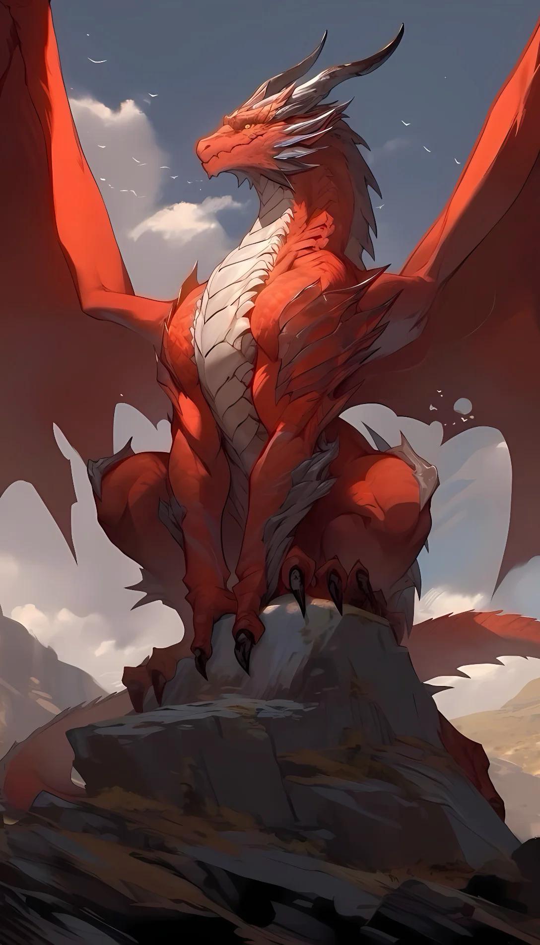 Museland-found a lustful male dragon -