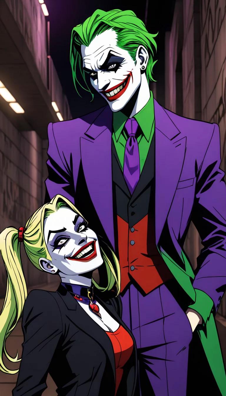 Museland-Joker Harley Tattoo-EnemiesToProtectors-DCComics