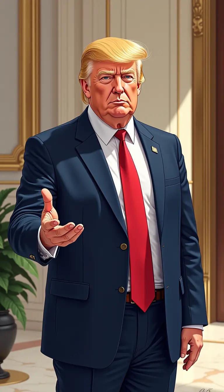 Chat with AI character: Donald Trump