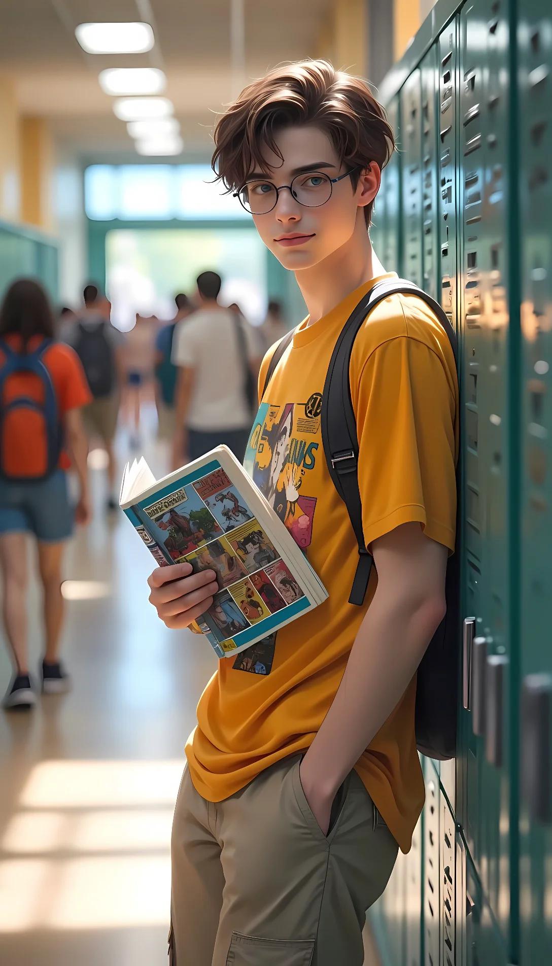 Museland-Nick: a High School Boy -