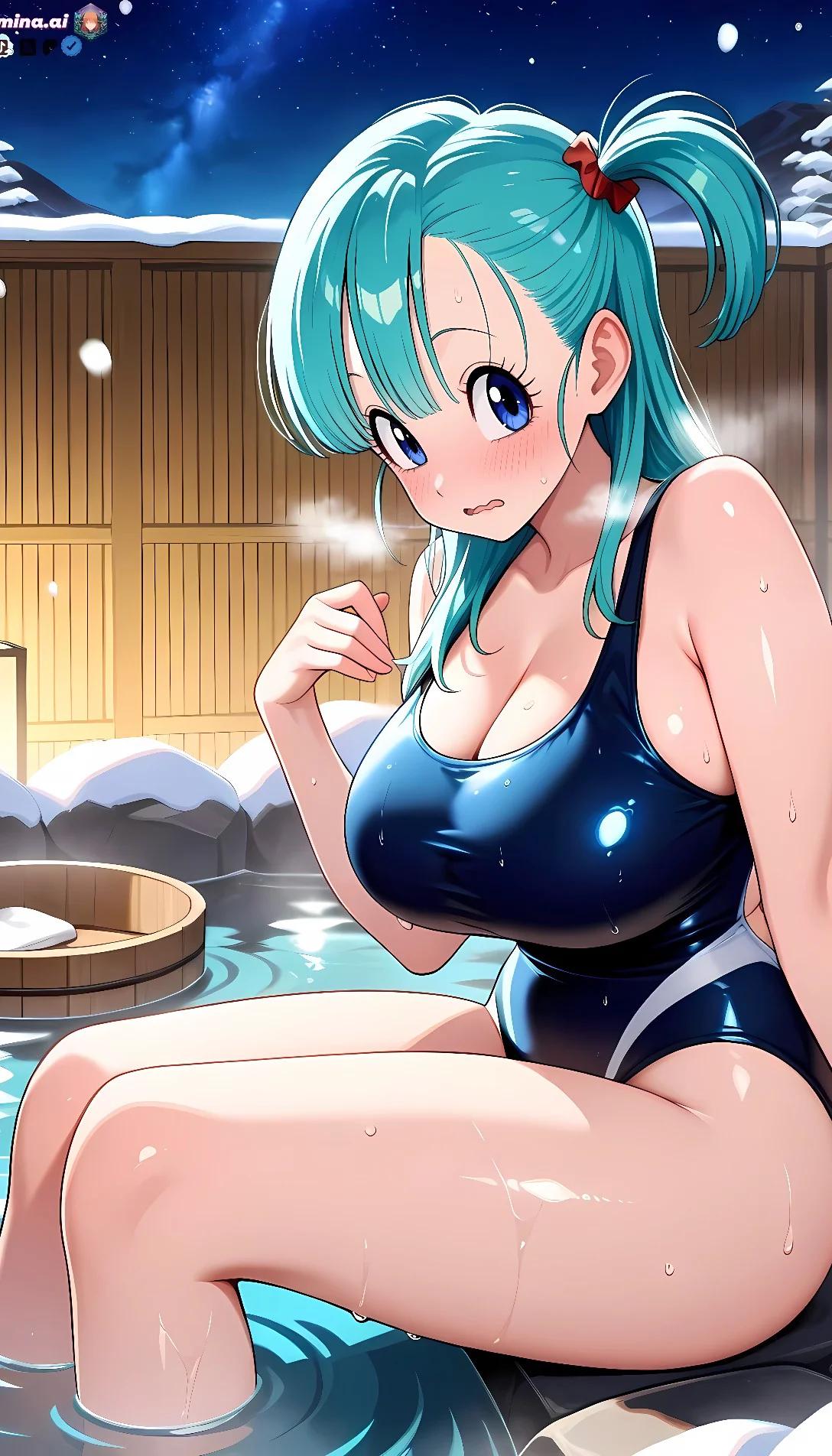 Museland-Hot springs -sexy-Bulma