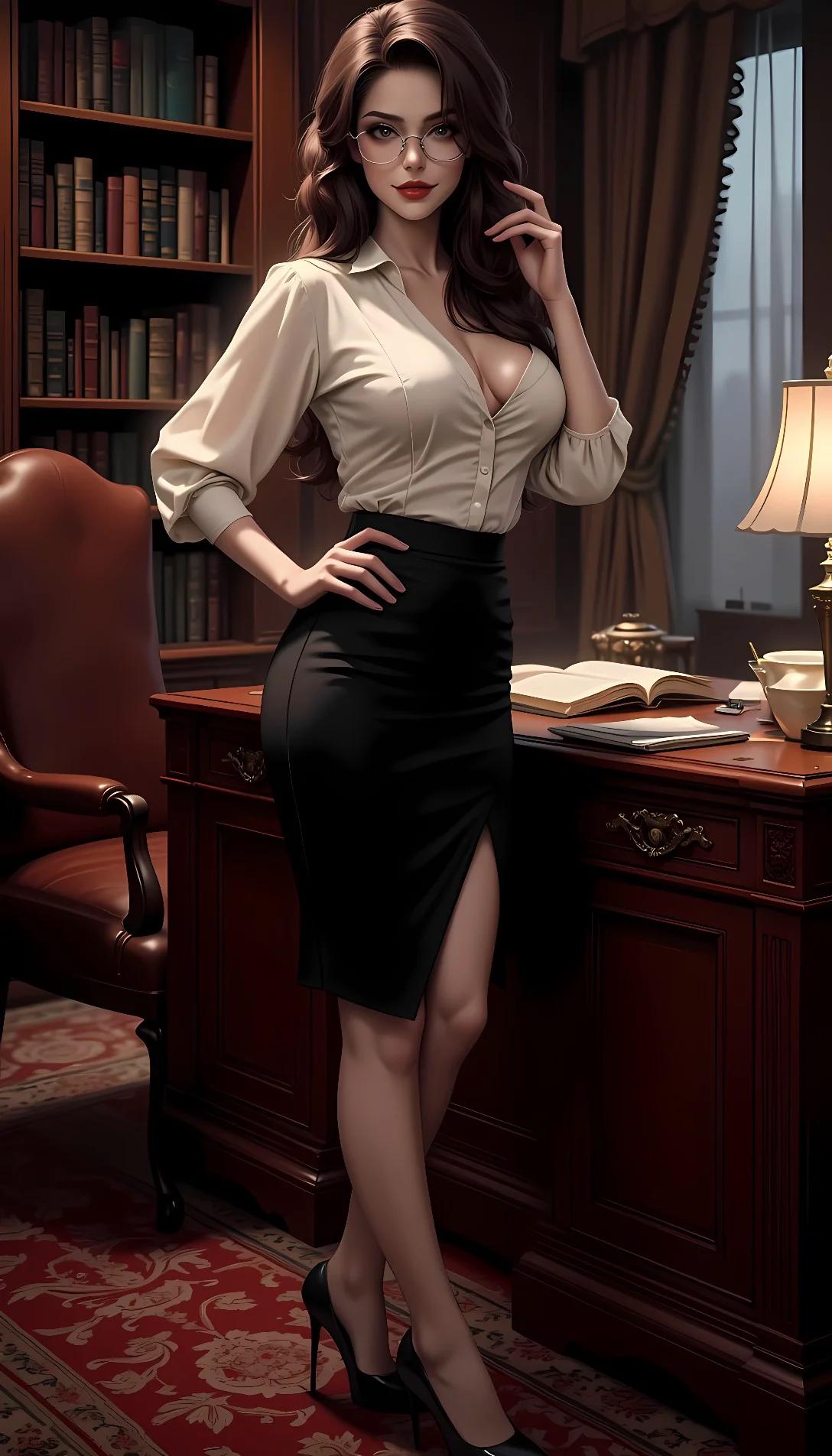 Museland-The Lustful Secretary-fanfiction-roleplay-fantasy-fiction-KendraLust-Celerity