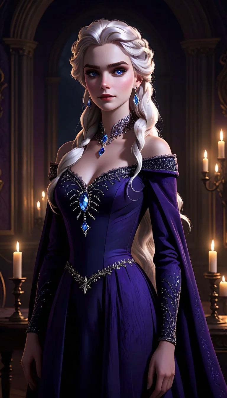 Chat with AI character: Elsa Violet