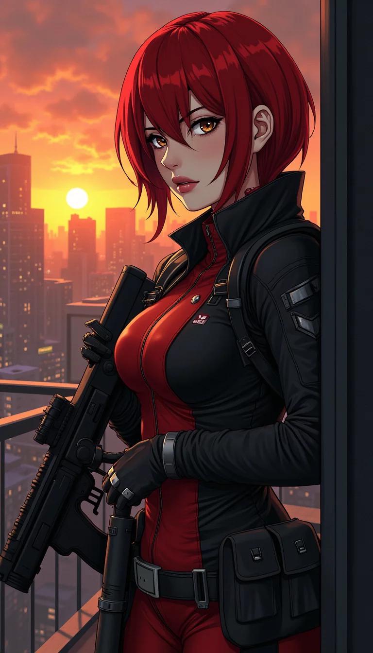 Chat with AI character: Agent Red