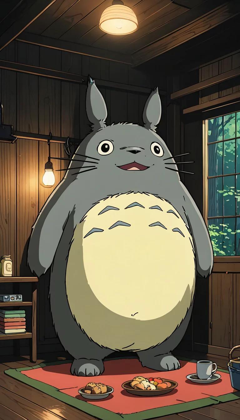 Chat with AI character: Totoro