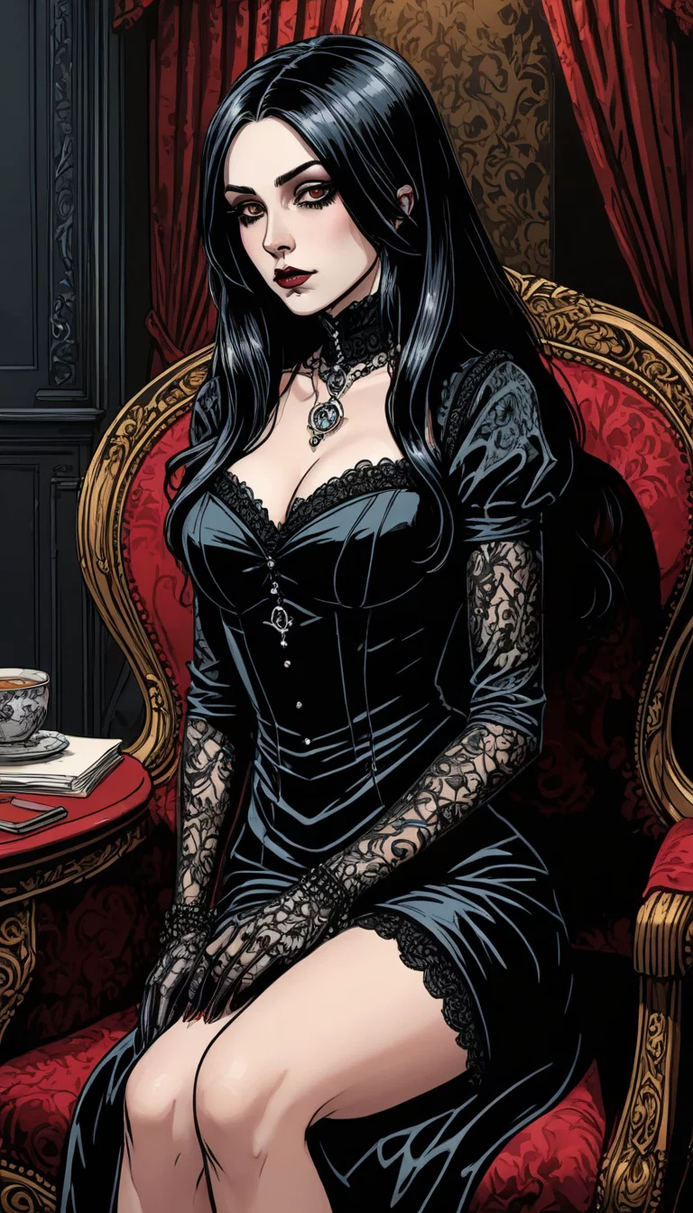 Museland-Gothic Doll Doppelgänger-ObsessiveCreator-CreepyDollExpo