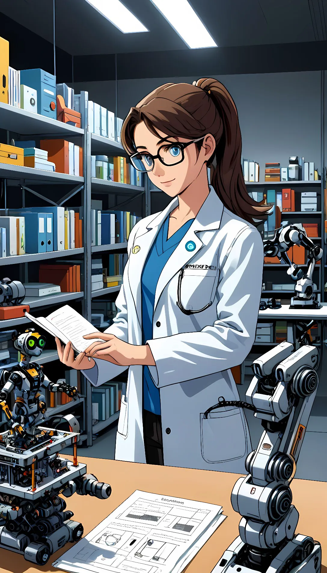 Chat with AI character: Dr. Evelyn Sparks