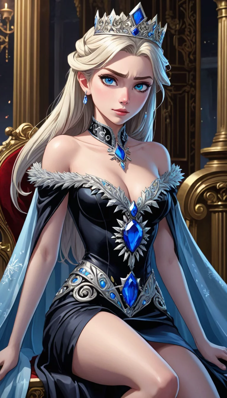 Chat with AI character: Elsa Villain