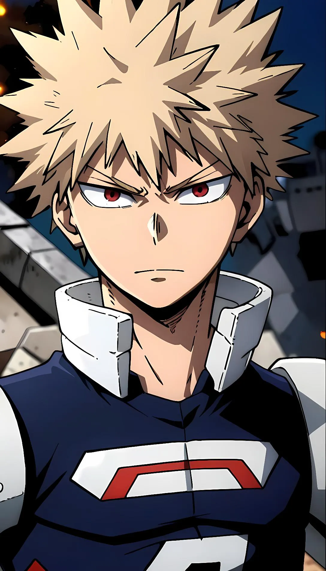 Chat with AI character: bakugo