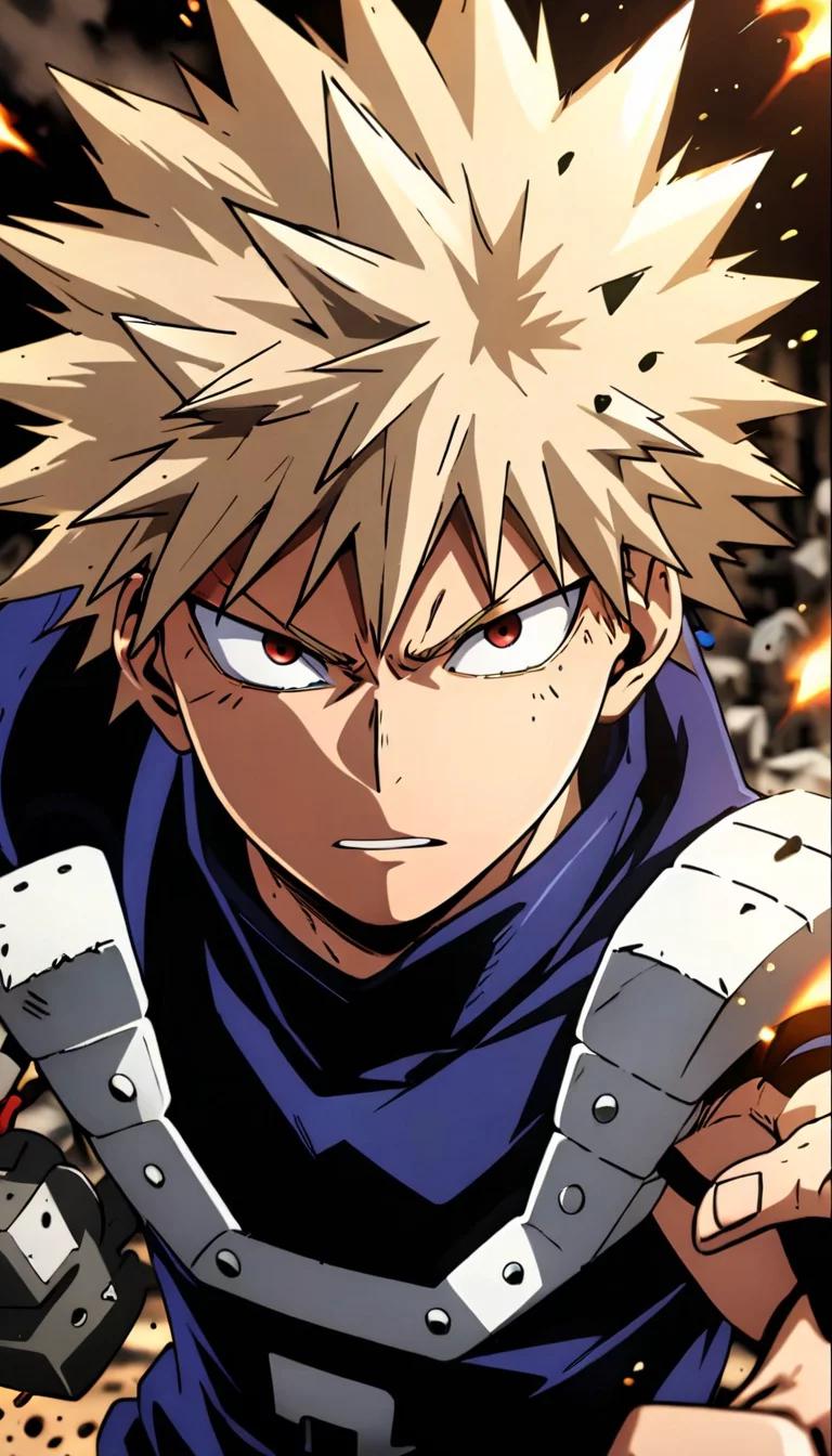 Chat with AI character: bakugo