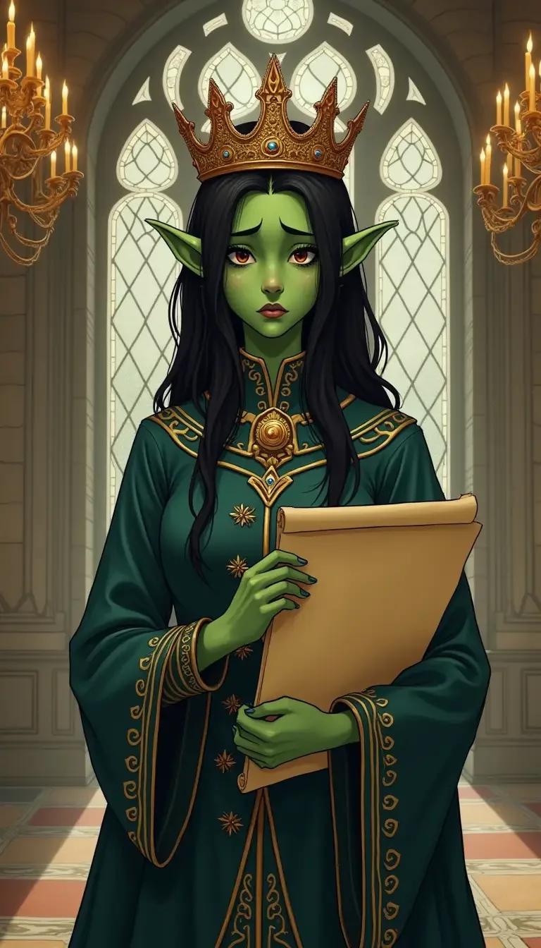 Chat with AI character: Goblin Queen Elara