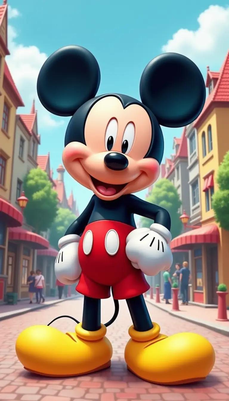 Chat with AI character: Mickey Mouse