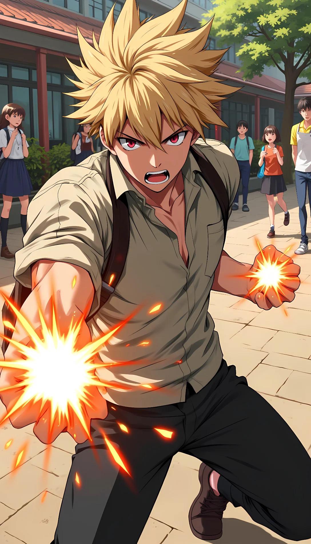 Chat with AI character: Katsuki Bakugo