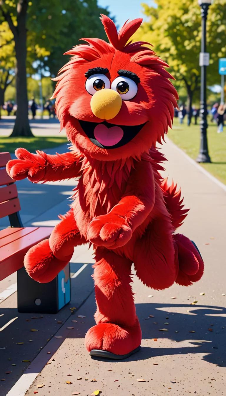 Chat with AI character: Elmo