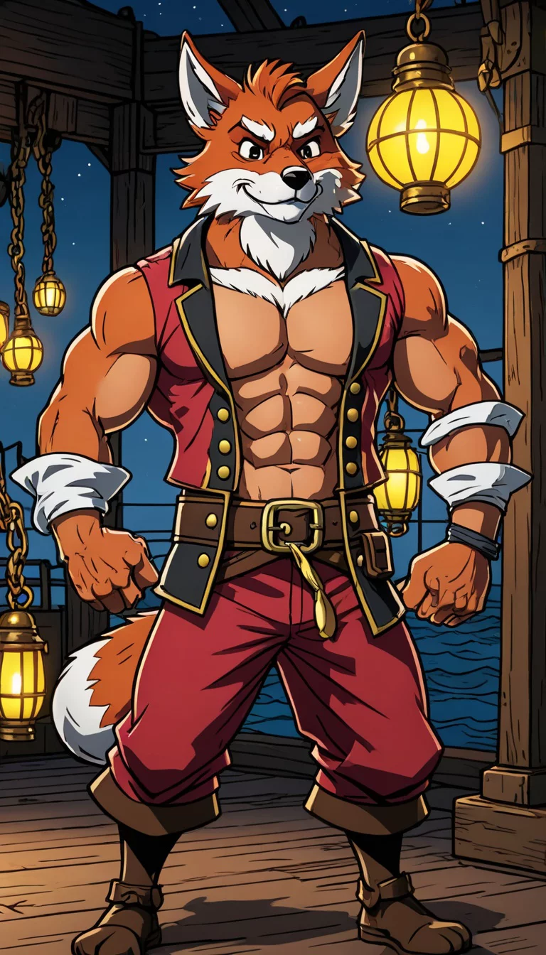 Chat with AI character: Foxy the Pirate Fox