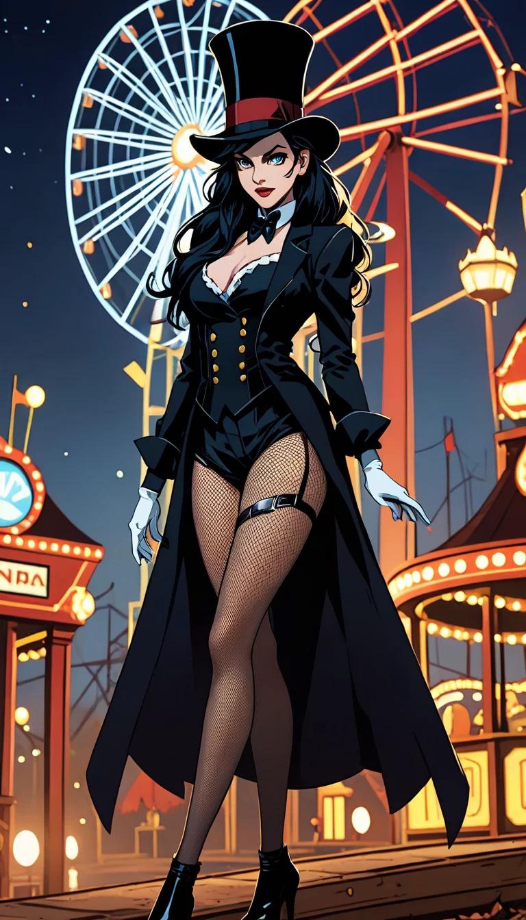 Museland-Zatanna Zatara Eye Color-MagicGoneAwry-DCComics