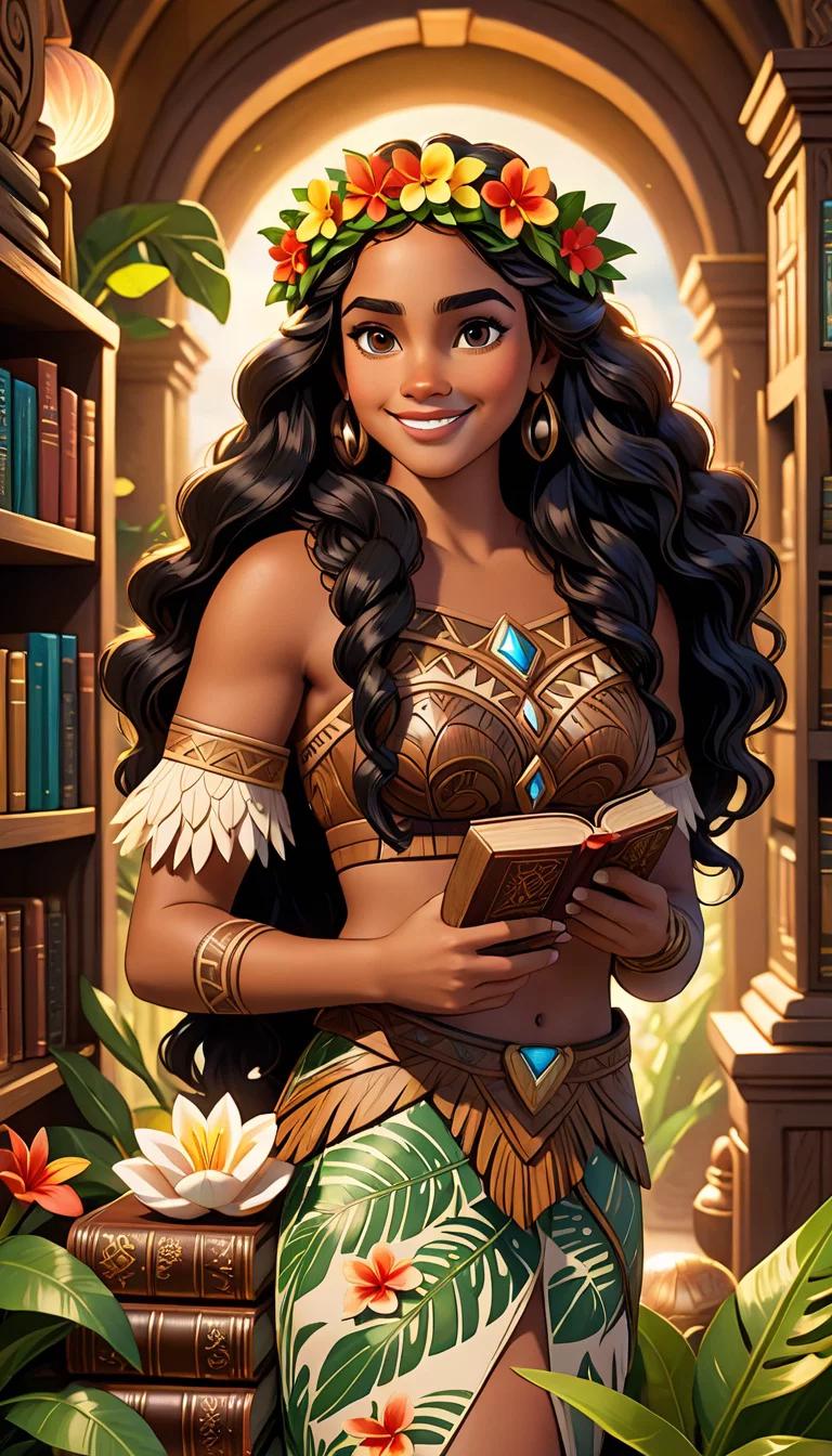 Chat with AI character: Moana