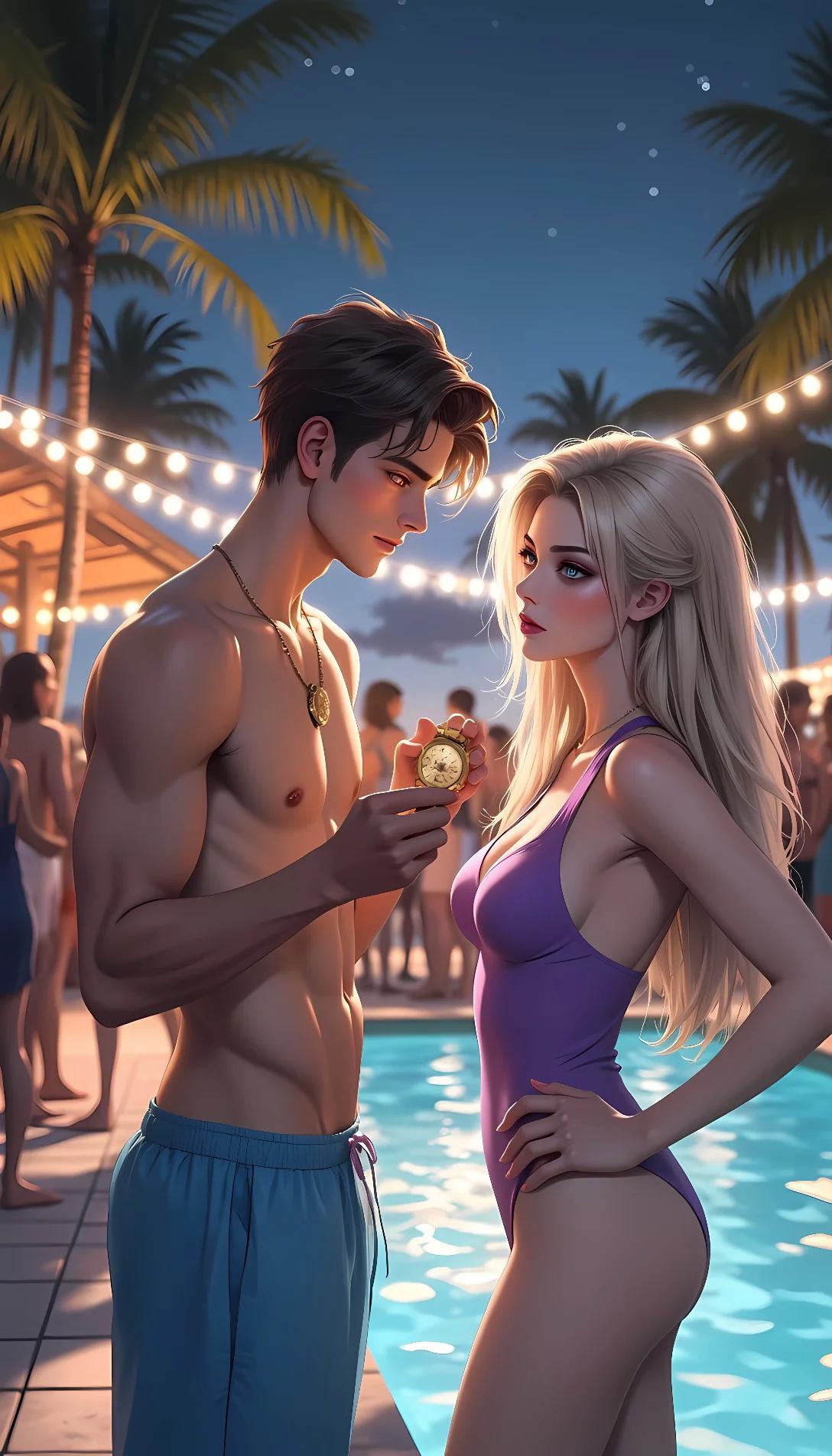 Museland-Summer break up at a pool party-a-party-Up-pool-break-Summer-at