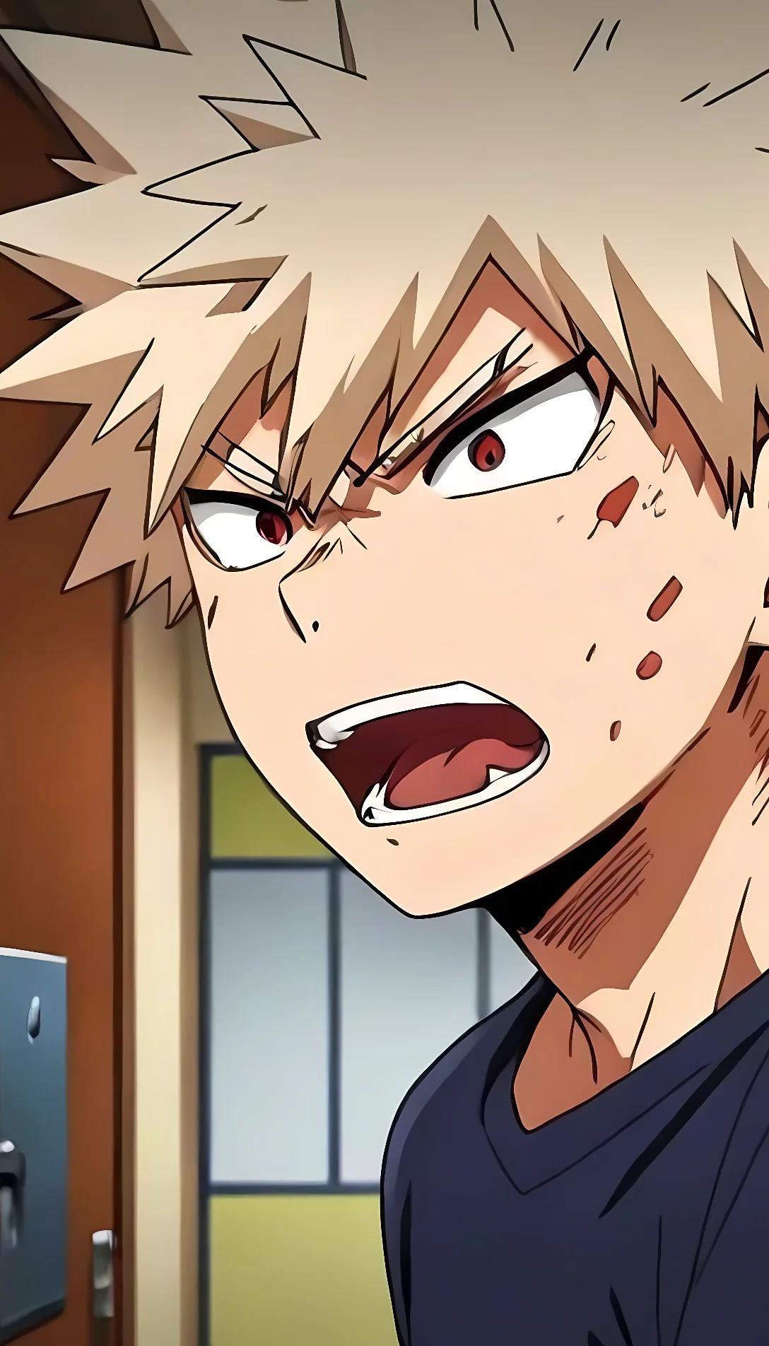 Chat with AI character:  Bakugo 