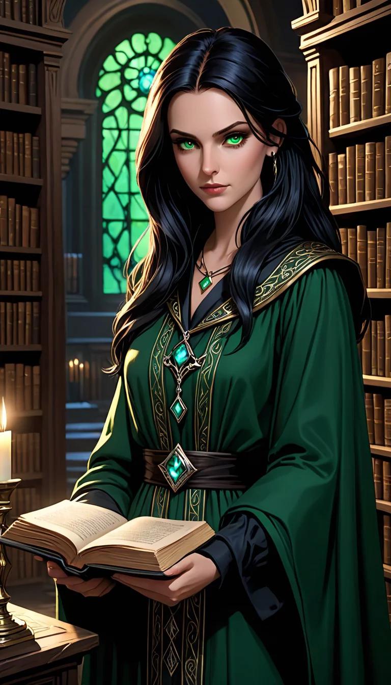 Chat with AI character: Elara Nightshade