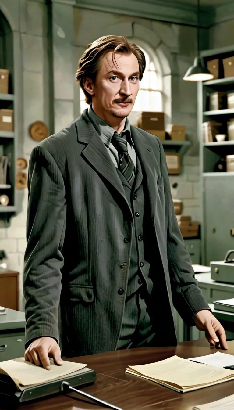 Museland-Professor Lupin Harry Potter-SecretIdentity-HarryPotter