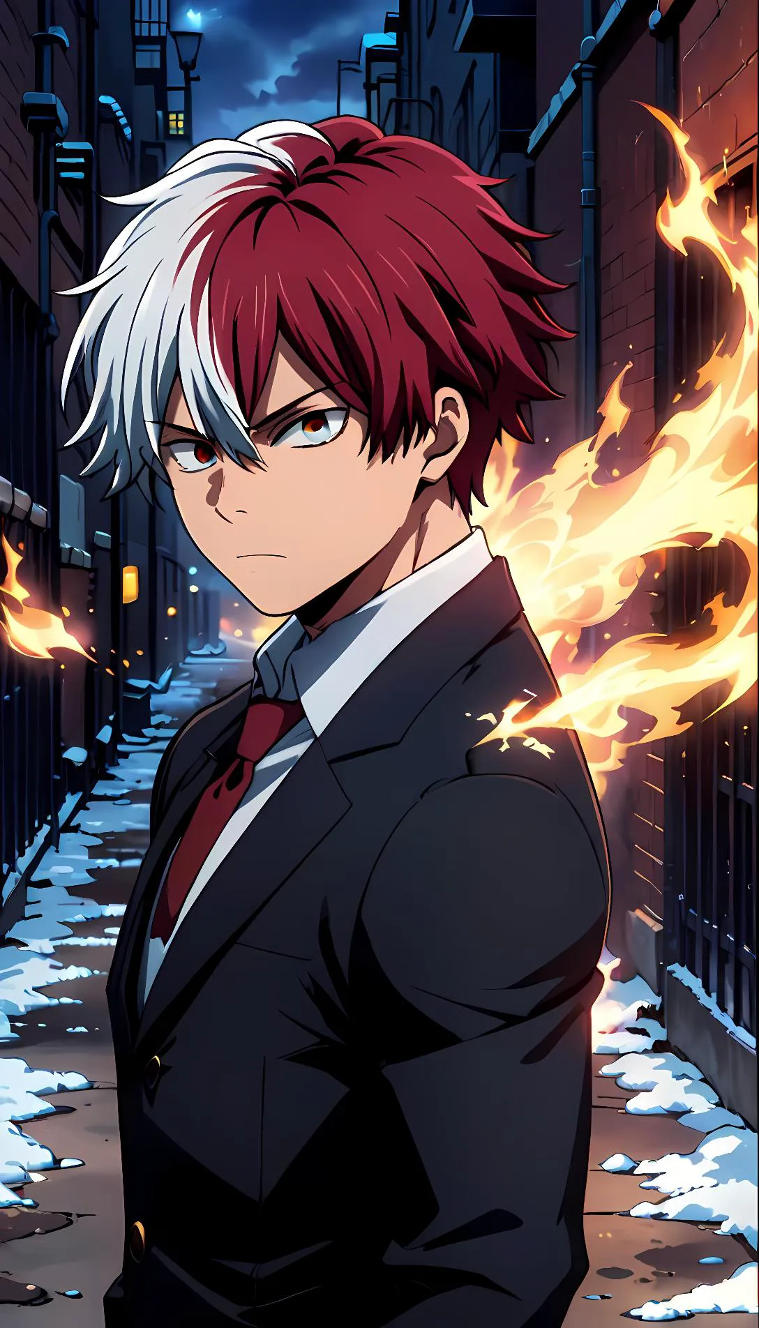 Chat with AI character: Villain Todoroki