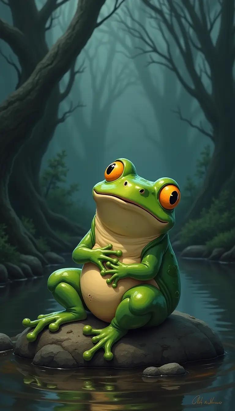 Chat with AI character: Mr. Ribbit