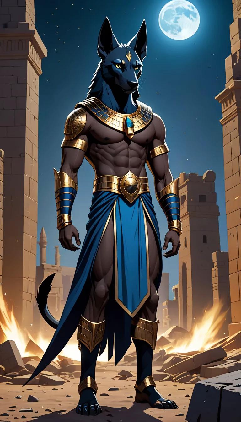 Chat with AI character: Anubis