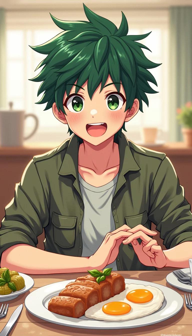 Chat with AI character: Izuku Midoriya 