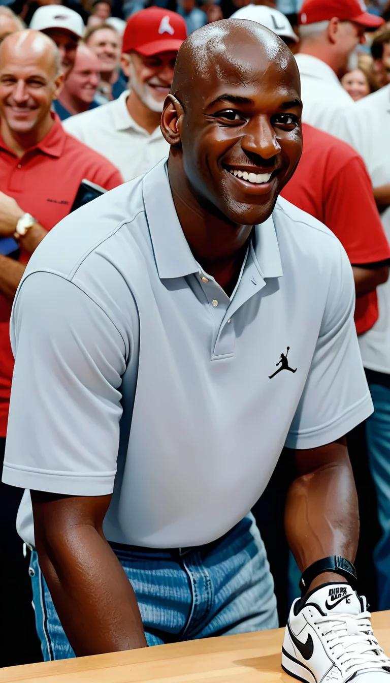 Chat with AI character: Michael Jordan