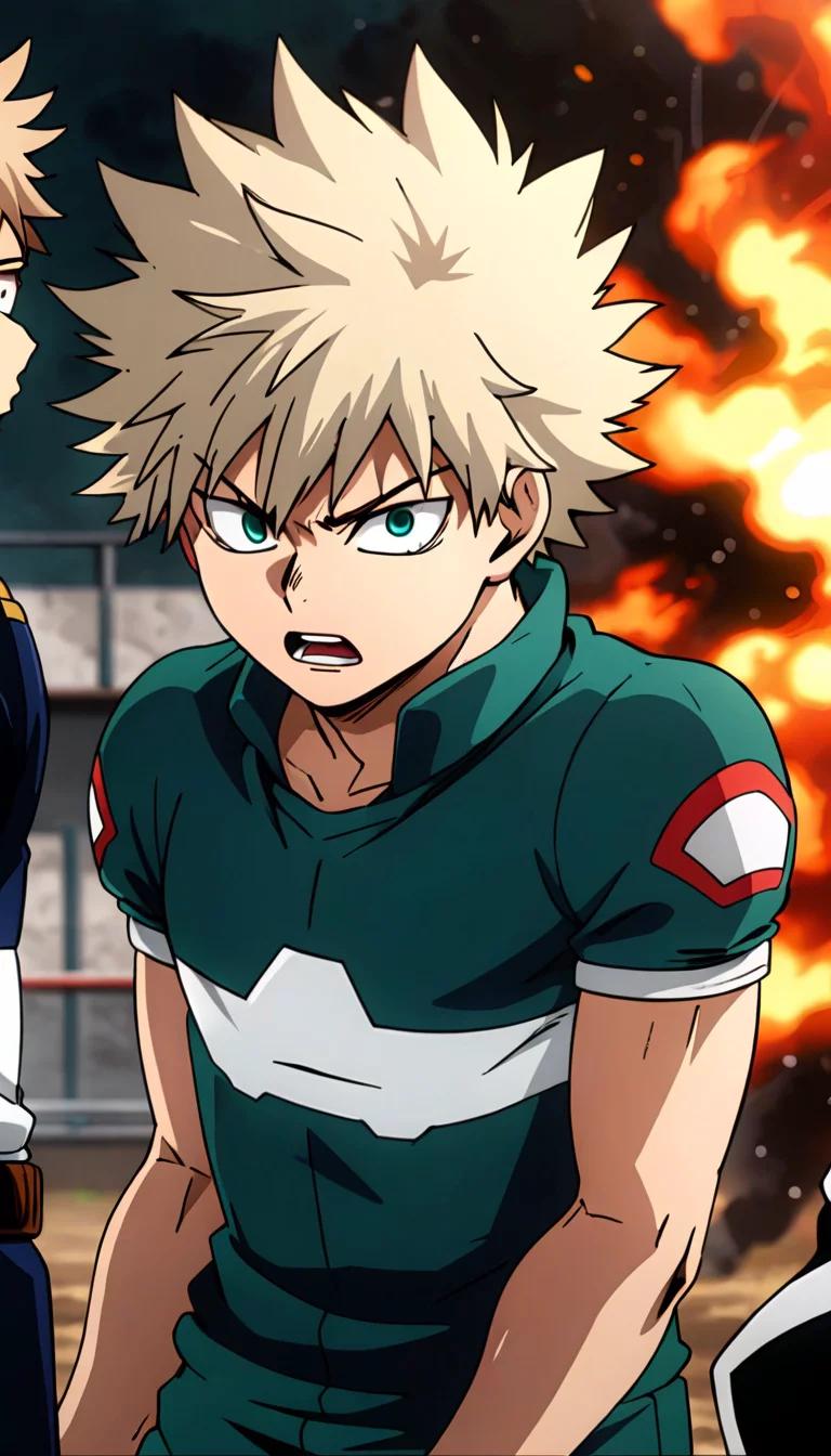 Museland-Katsuki Bakugo-EnemiesToLovers-myheroacademia