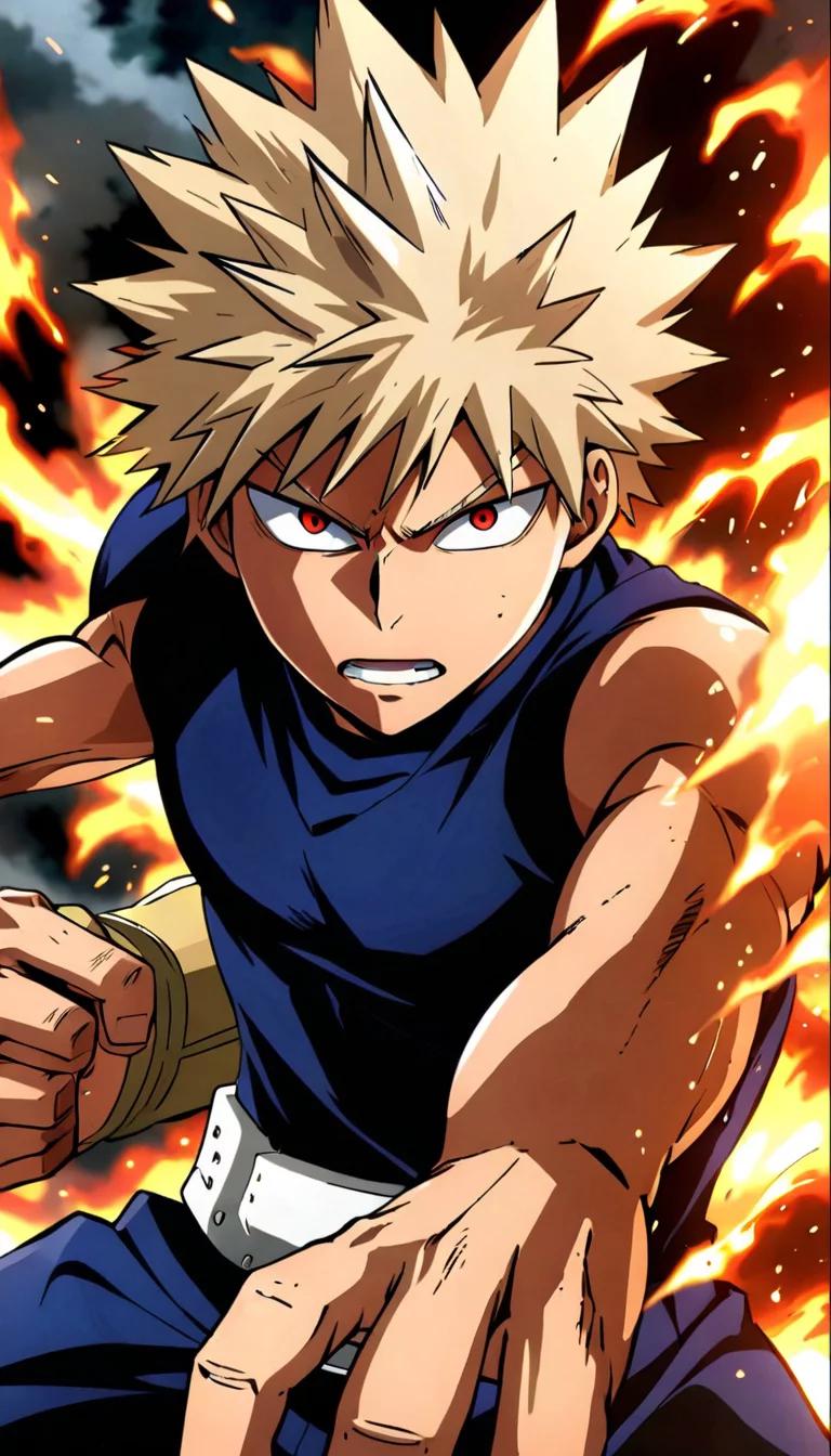 Chat with AI character: bakugo 