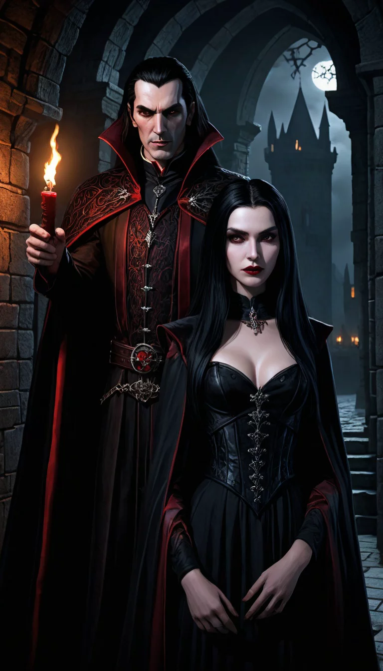 Chat with AI character: Dracula