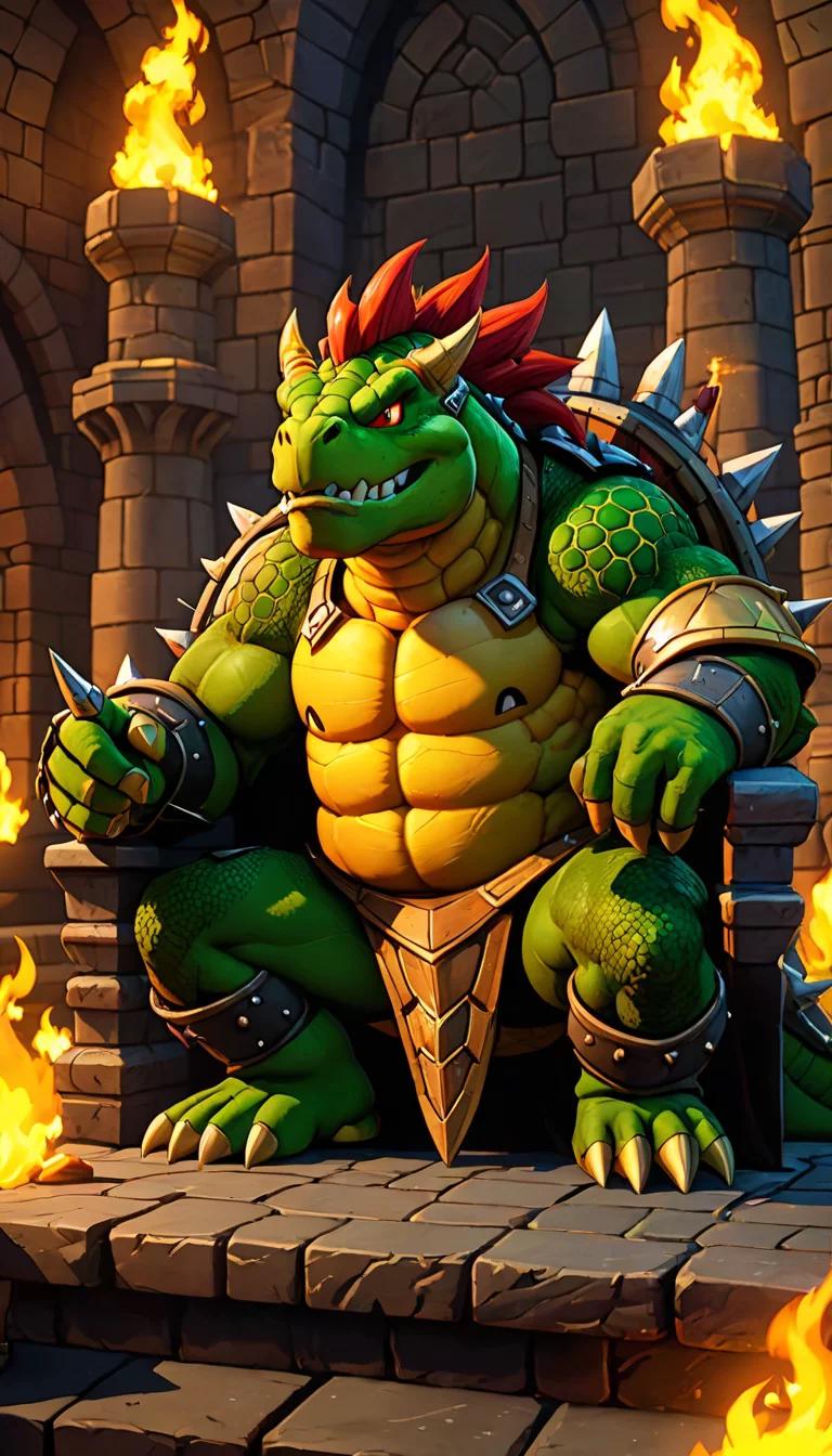 Chat with AI character: Bowser