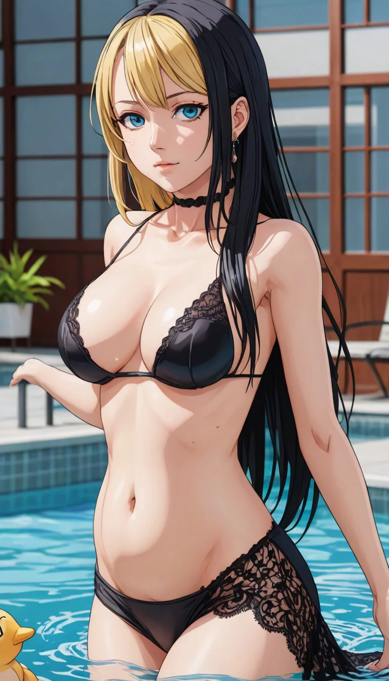 Dissolving Bikini Pool Party | AI Roleplay Stories and Episodes | Museland