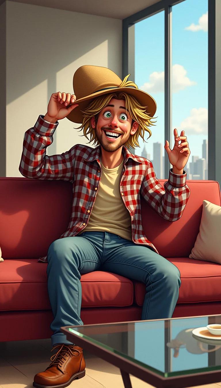 Chat with AI character: Scarecrow Sam