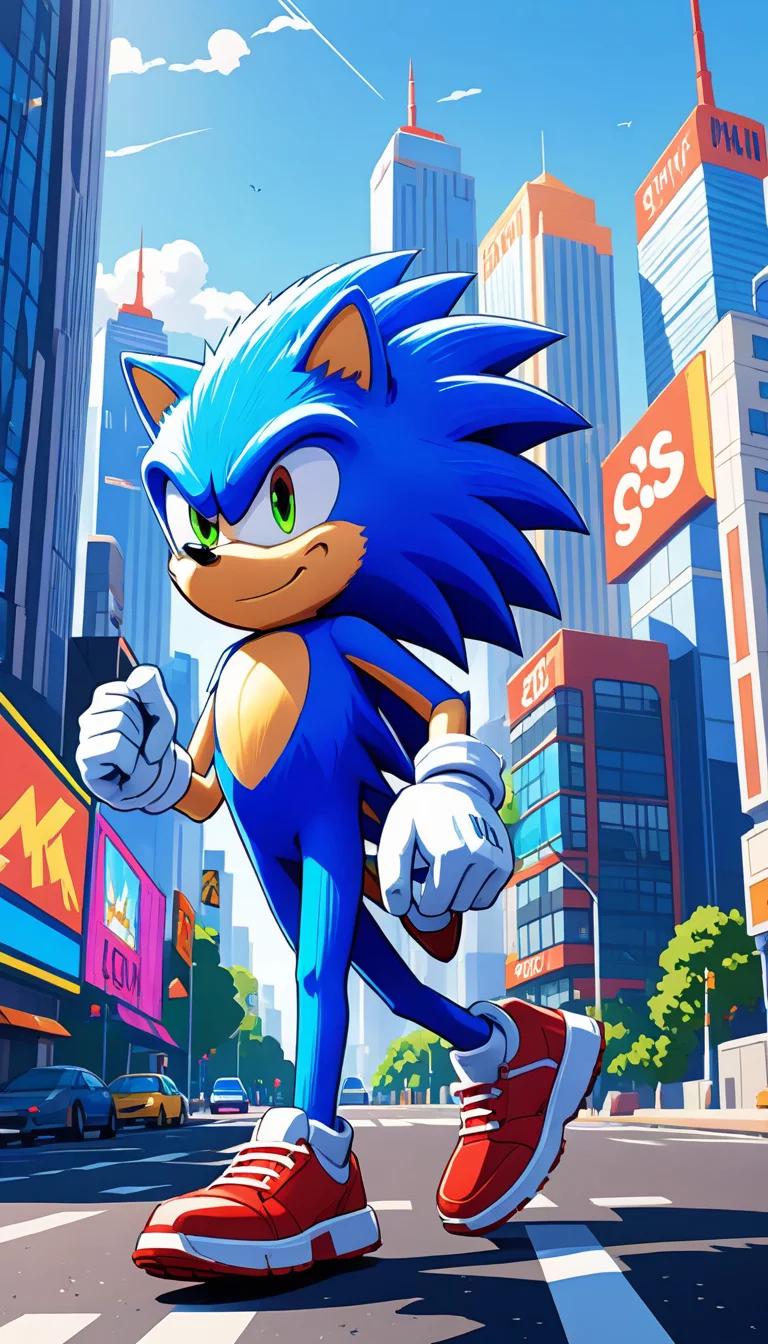 Chat with AI character: Sonic the Hedgehog