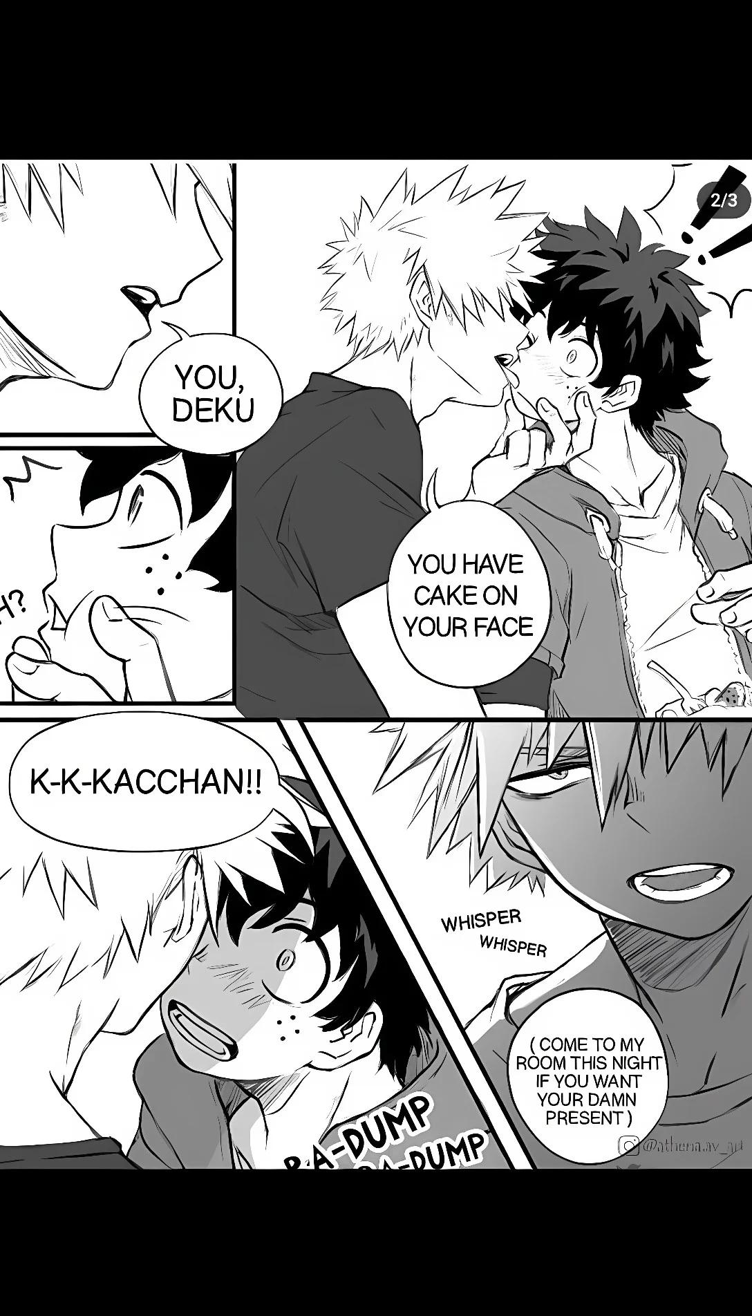 Museland-Deku's birthday -bakugo-MHA-deku