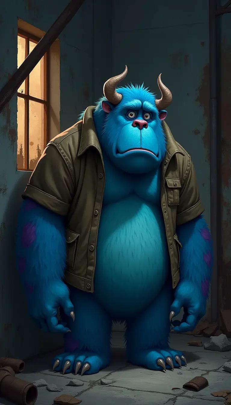 Museland-Sulley Monsters Inc-FallFromGrace-MonstersInc