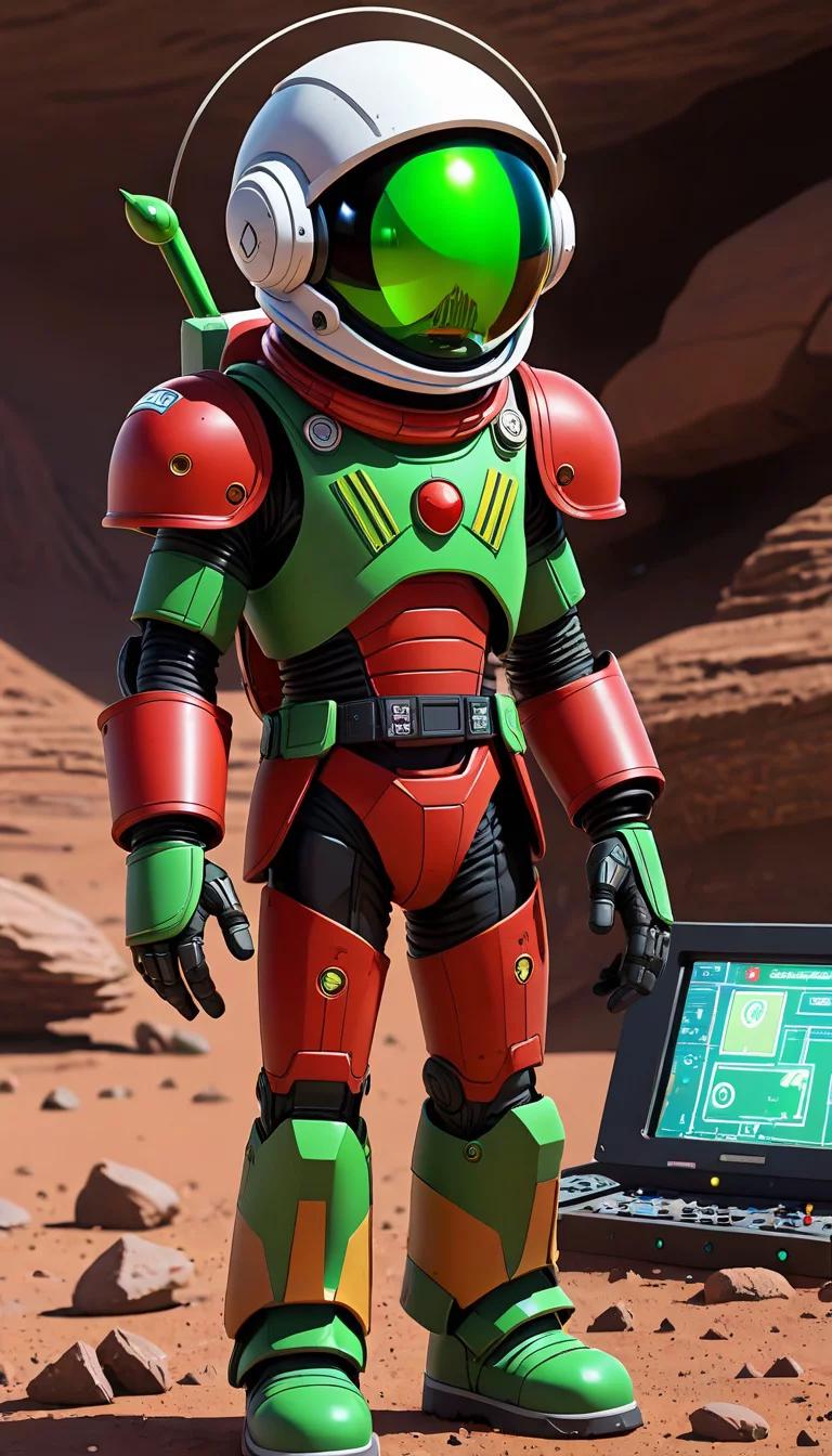 Chat with AI character: Marvin the Martian