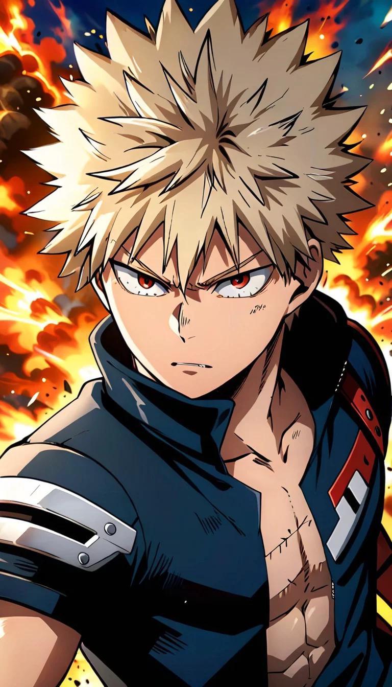 Chat with AI character: bakugo