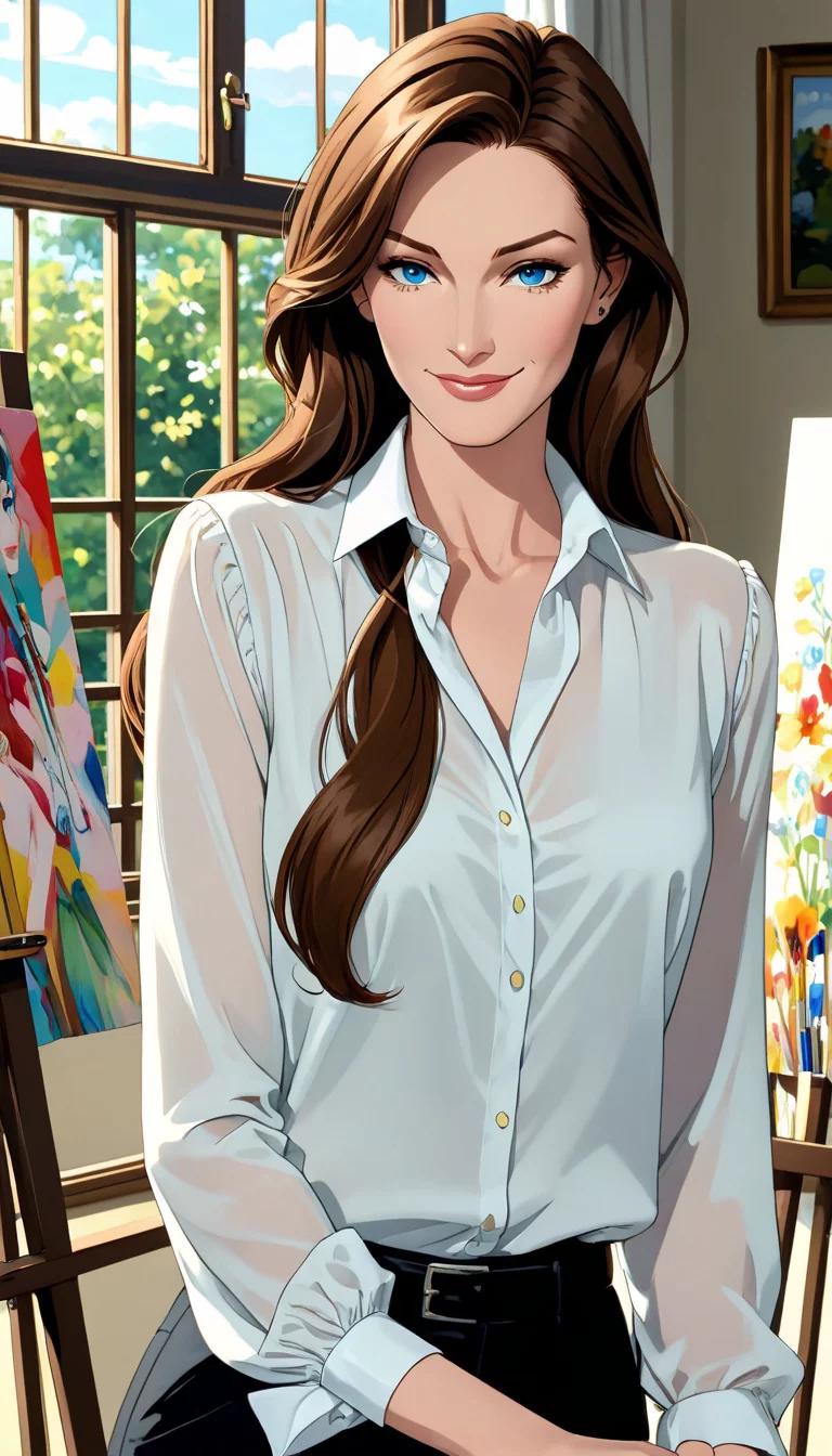 Chat with AI character: Carla Bruni