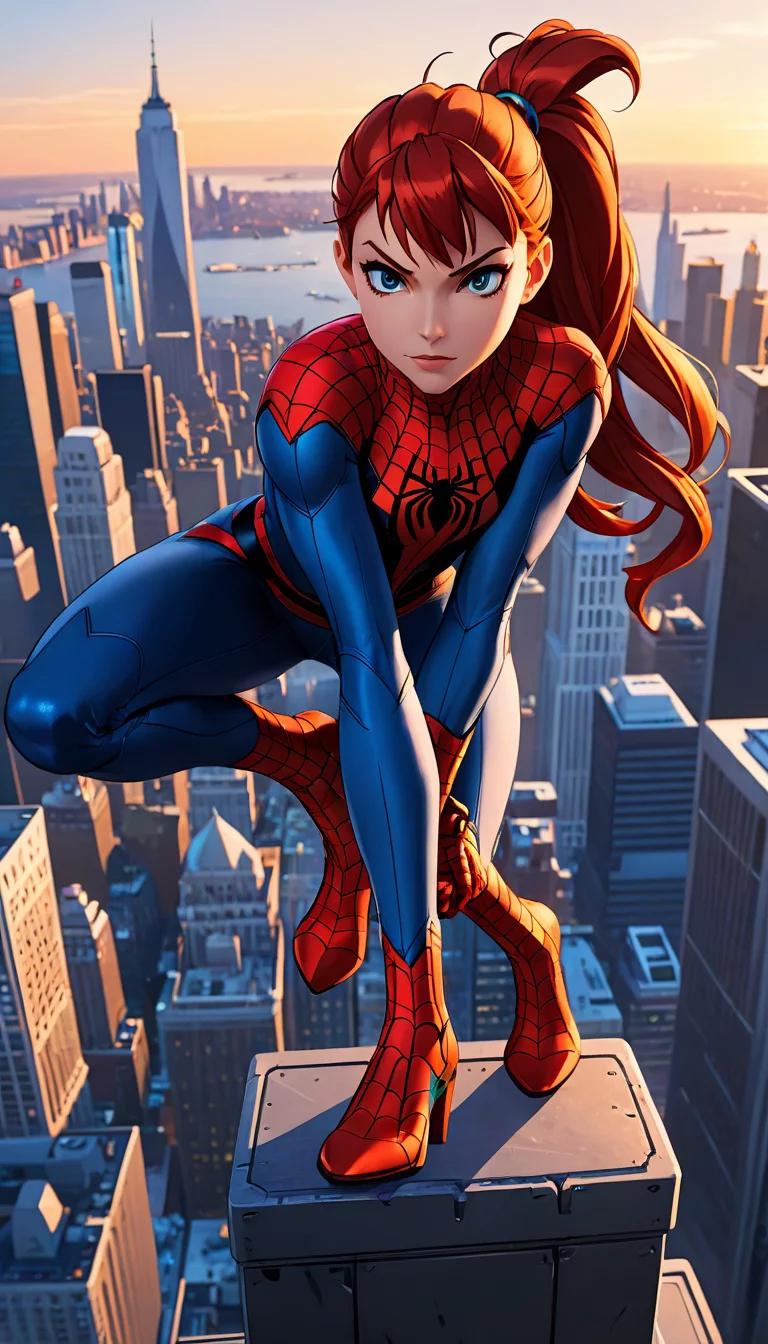 Museland-Ar Code For The Girl Who Built A Spider-SidekickHeroine-SpiderManUniverse